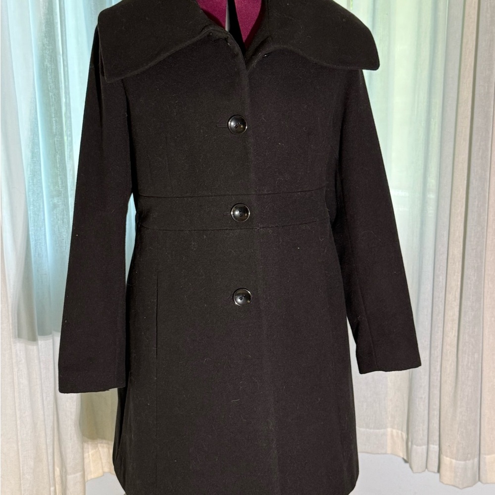 Elegant Black Women's Coat